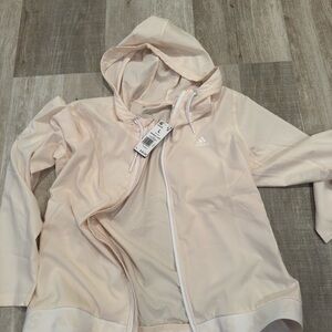 Adidas Light Cream Hooded Jacket